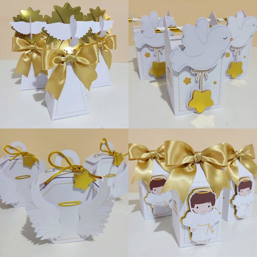 Caixinhas Personalizadas Batizado -kit festa-PEGUE E MONTE- -Papelaria-Aniversário-Lembrancinhas