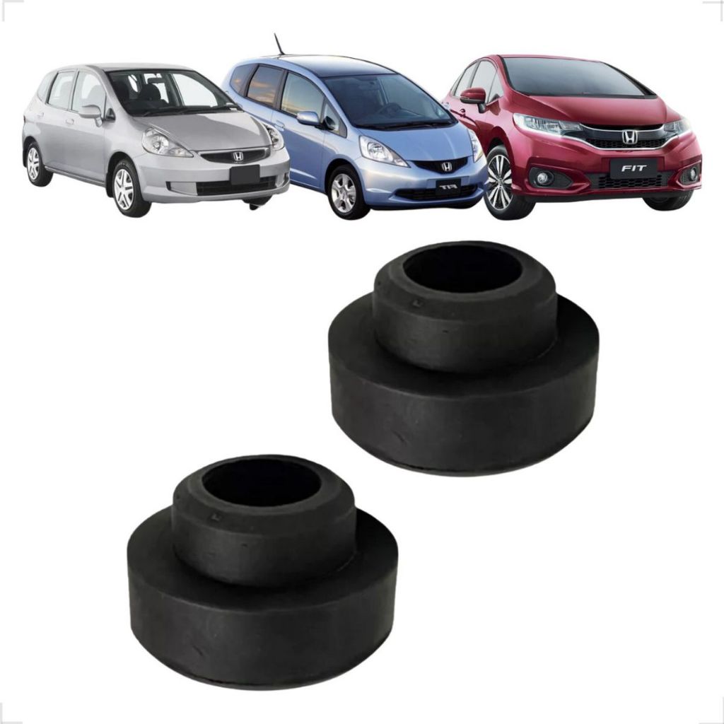 Kit Calço de Mola Traseira Honda Fit Audi A3 e A4 Hb20 e Hb20s