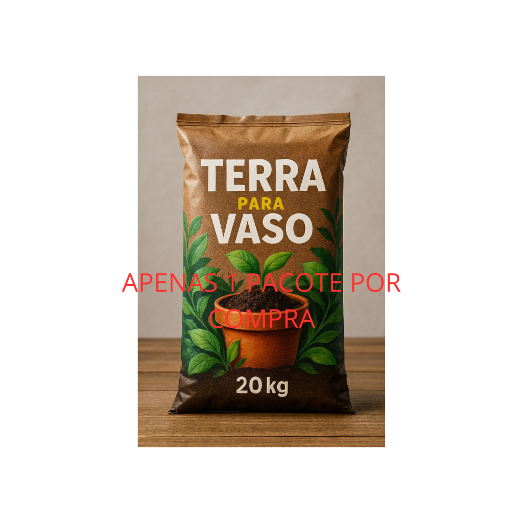 Terra Vegetal Adubada  2,5 A 20 Kilos Canteiros Jardins Vasos  Floreira envio imediato. em Oferta na Shopee