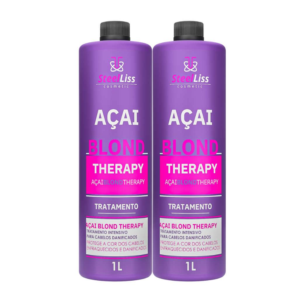 Progressiva Açai Blond Terapy Matizadora Selagem Térmica 2 Unidades
