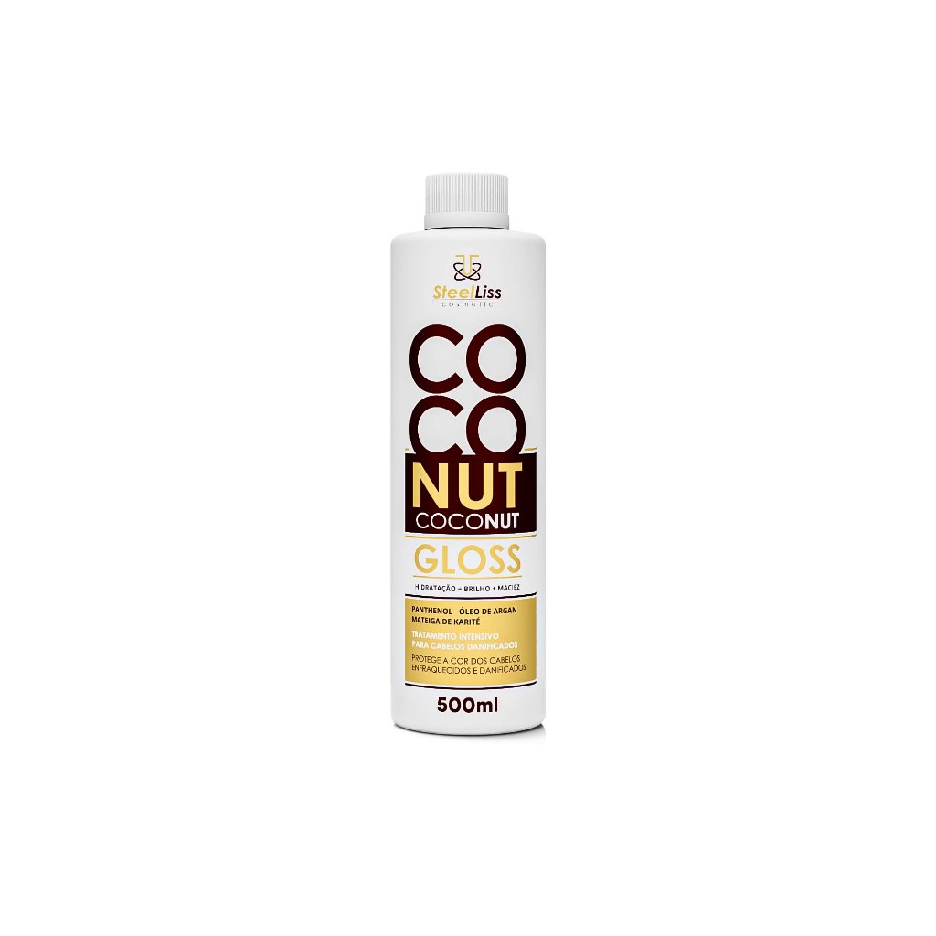 Progressiva Profissional Coconut 500ml Alisamento 100% em Oferta na Shopee
