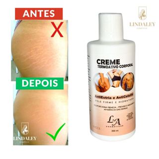 Creme Termoativo Corporal  – Redutor de Medidas, Anticelulite e Anti-Estrias com Ação Firmadora em Oferta na Shopee