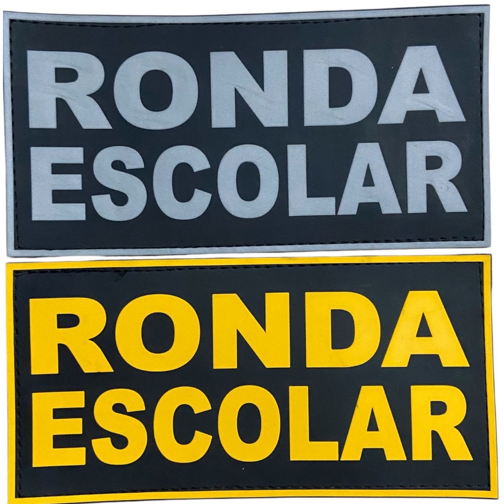 PATCH EMBORRACHADO RONDA ESCOLAR PARA COLETE