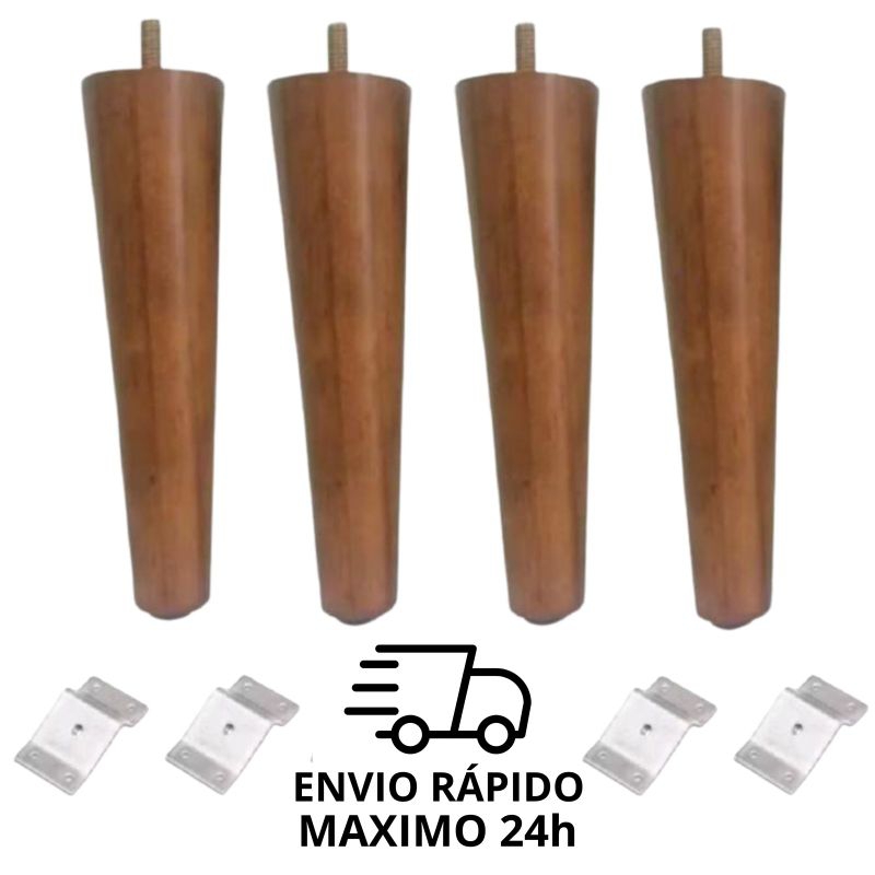 Kit 4 Pes Palito 15 Cm Para Poltrona mais chapinha , Puffs, Moveis e outros em Oferta na Shopee