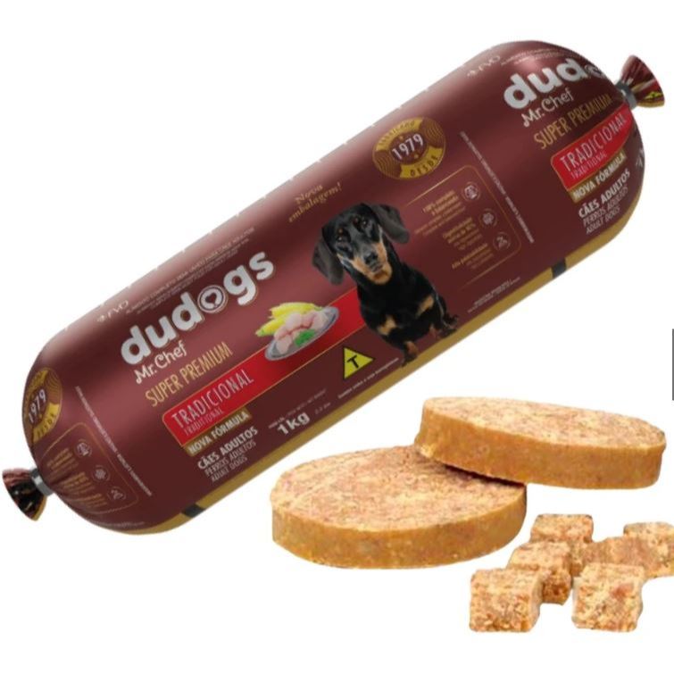 kit 2 Dudogs Mr. Chef Tradicional 1kg