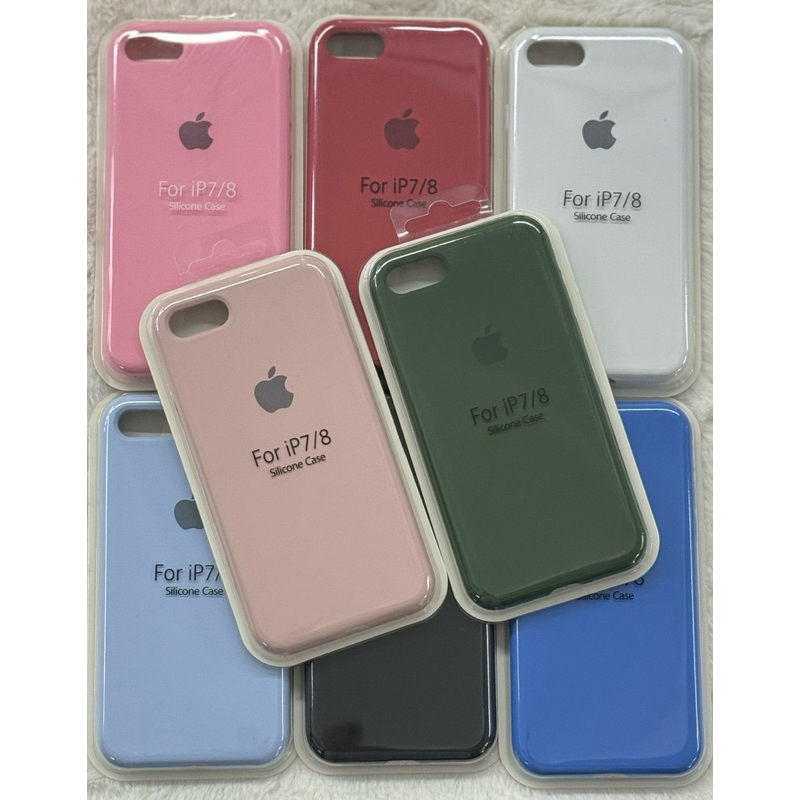 Capa Capinha Case Para iPhone 7G/ 8G/SE 2ª e 3ª Geração - Silicone e Interior Av