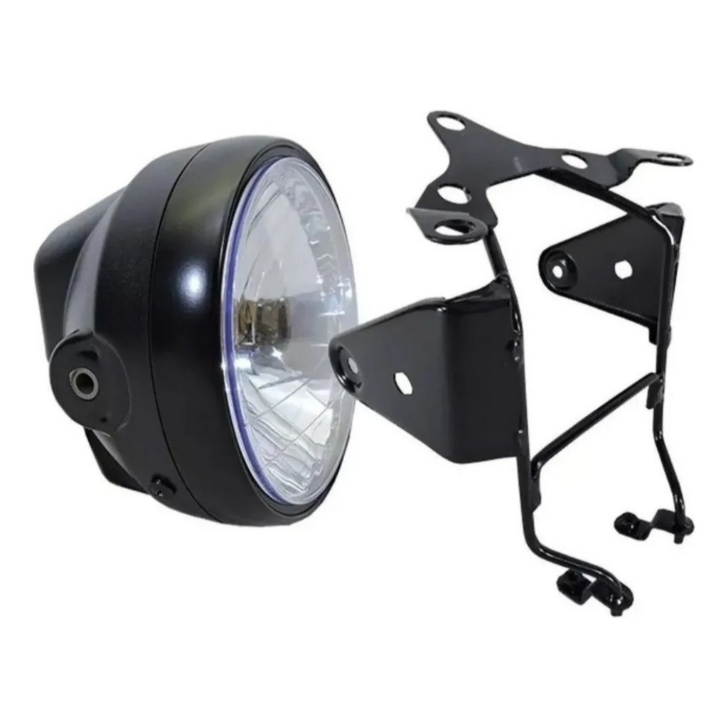 Farol Completo + Suporte Aranha Titan 150 2004 Á 2008