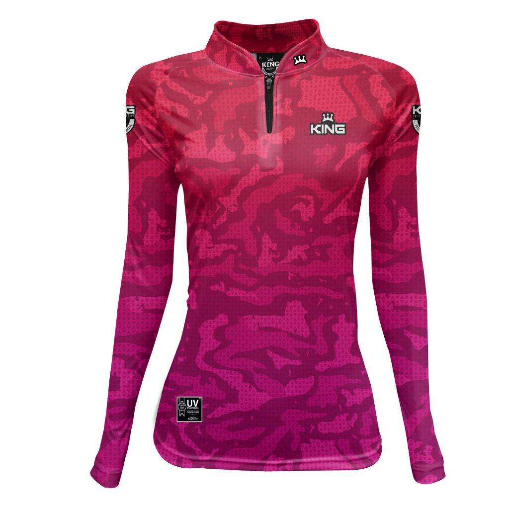 Camisa Feminina Com Proteção Solar UV50 Pesca Caminhada Praia Camisa de Pesca Feminina Sem Peixe em Oferta na Shopee