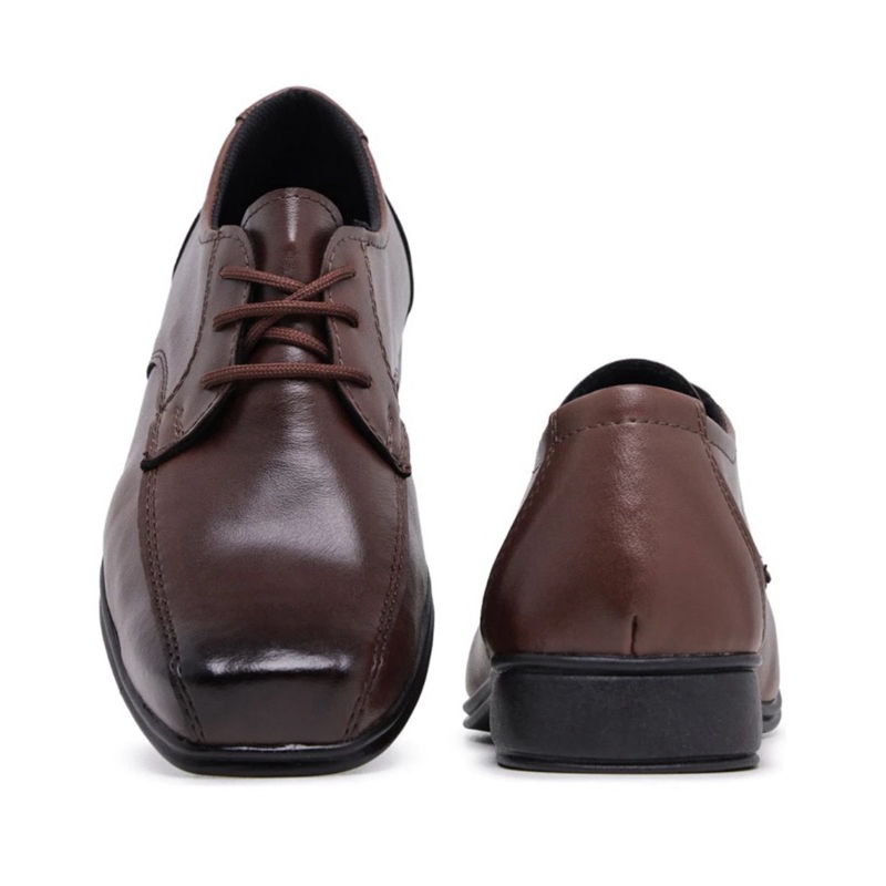 Sapato Social Infantil Masculino Menino AmarConfort Com Cadarço Pajem Culto Casamento Igreja formatura Criança cult