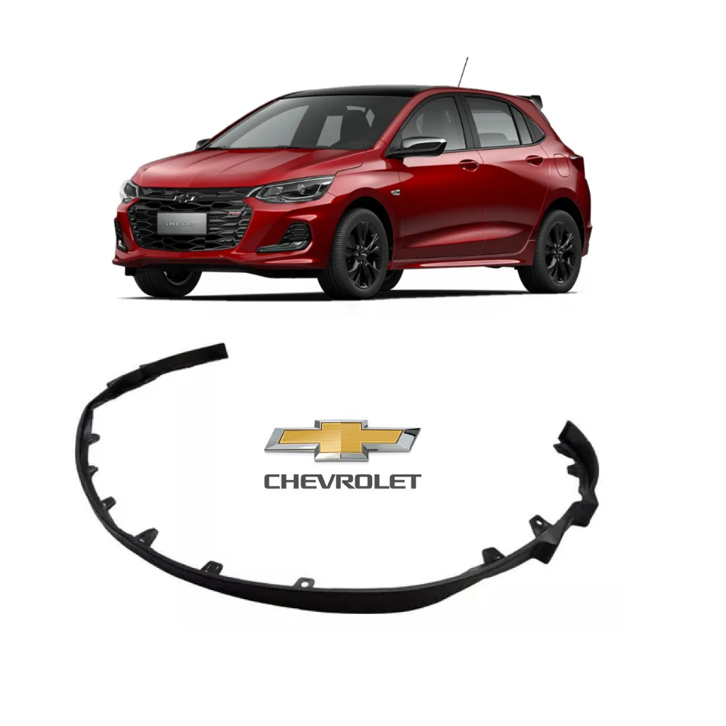 Saia Defletor Parachoque Dianteiro GM Novo Onix Plus Turbo 2020 ate 2025 Original 24232064