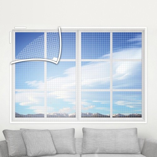 Tela Mosquiteira Com Velcro/ Mosquito/ Dengue/ Barata/ Insetos, Janela - 0,86x105cm