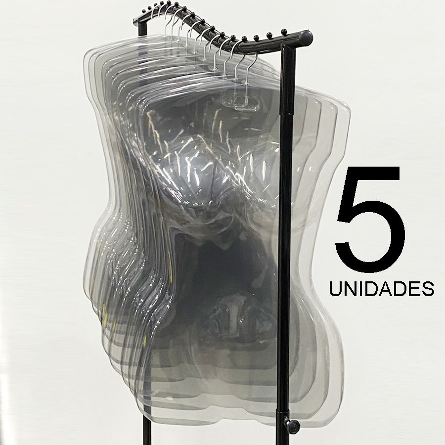 Manequim Busto PVC - 5 unidades, bustinho Pvc, Busto pvc feminino, busto pvc infantil