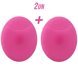 Kit 1 a 2 Escova de Banho e Cabeça Bebê Silicone Macio P/0 Meses em Oferta na Shopee