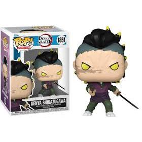 FUNKO POP DEMON SLAYER GENYA SHINAZUGAWA DEMON FORM 1851 NOVO ORIGINAL em Oferta na Shopee