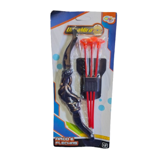 Arco E Flecha Com Ventosa De Brinquedo Infantil