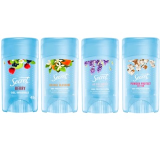 Secret Desodorante em Gel Invisible 45g em Oferta na Shopee
