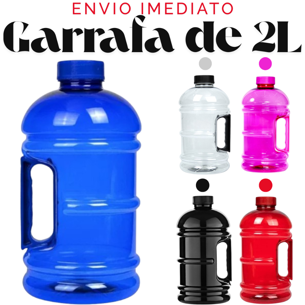 Garrafa de Água com Alça Academia 1.8L/1L/700ML 100% Anti-Vazamentos Envio Imediato em Oferta na Shopee