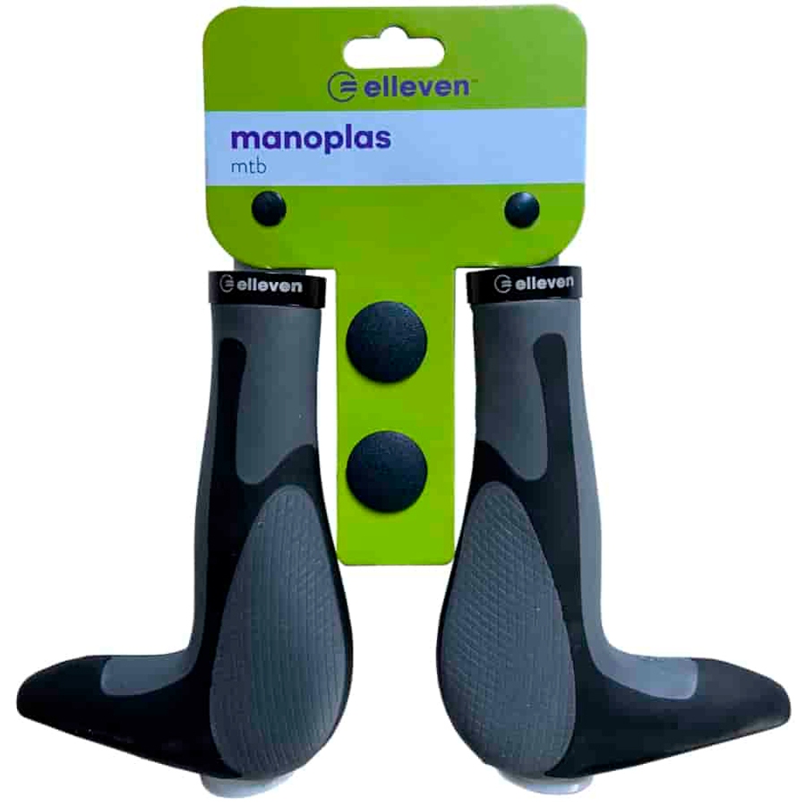 Manopla Anatômica Com Bar End Apoio De Guidão P/ Bike Barend