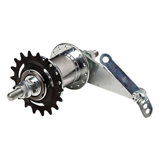 Cubo Contra Pedal Falcon 36 Furos Cromado Freio Pé Catraca 19/20 Dentes