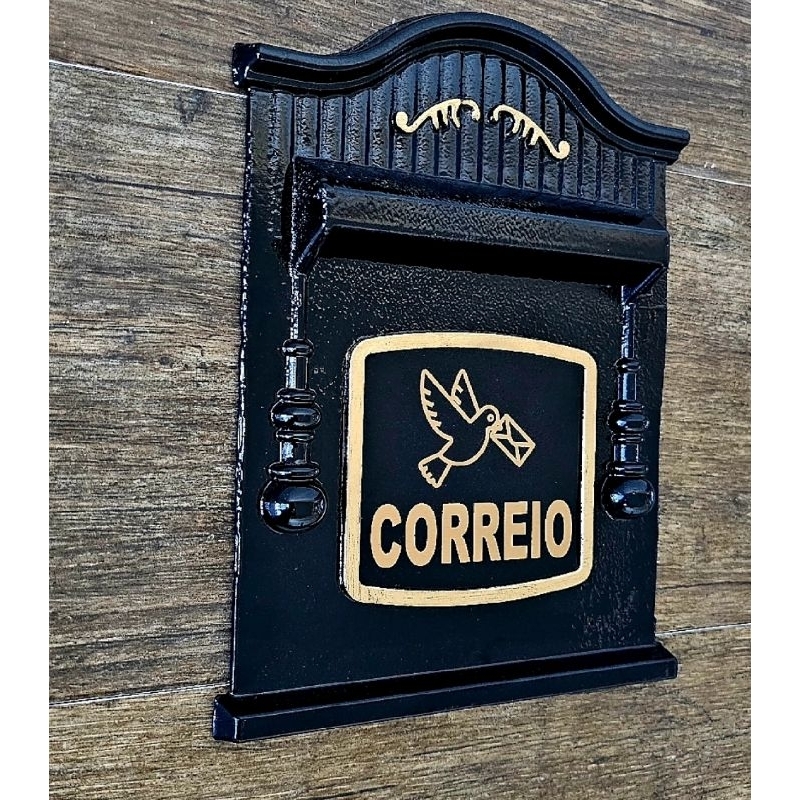 Caixa de correio Elegante alumínio muro portão automático suporte pra grade