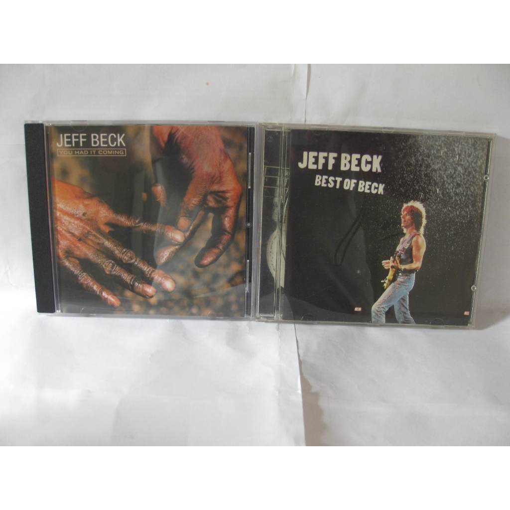 CD JEFF BECK YOU HAD IT COMING CD JEFF BECK BEST OF BECK
