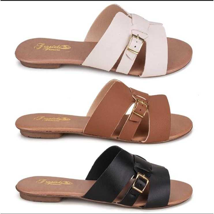 Rasteirinha H Regulável Sandâlia Confortáve  Chinelo Feminino Confortável Leve Barato em Oferta na Shopee