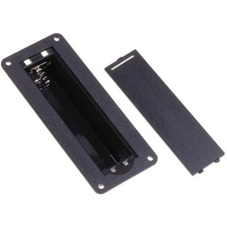 Suporte Para Bateria 18650 Case Com Tampa - 5/10 Unidades