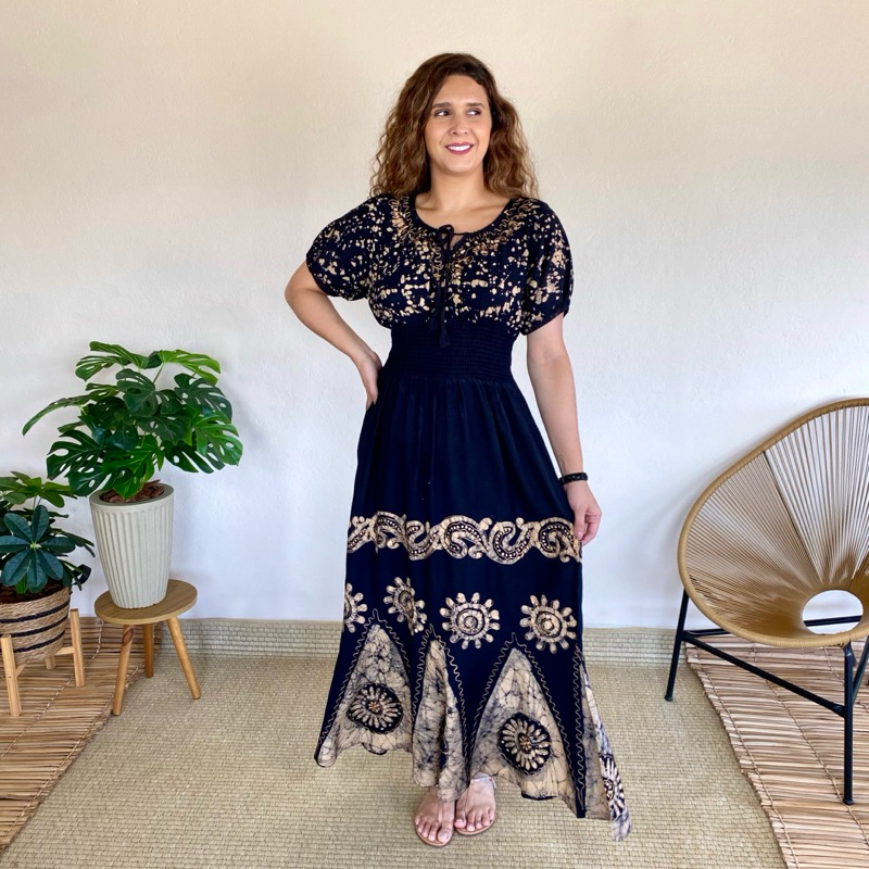 Vestidos Indianos Bordados: Onde Comprar | BuscaProdutos