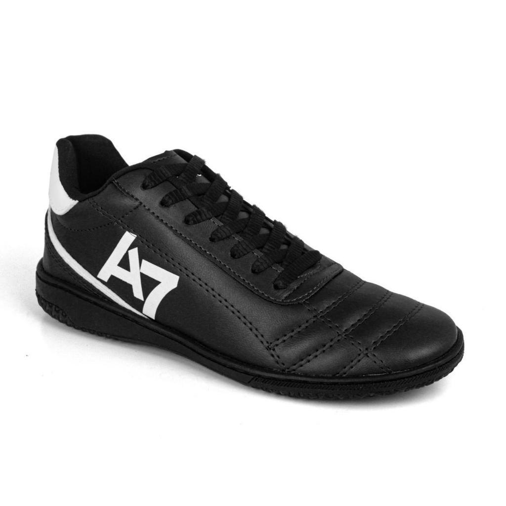 Chuteira A7 Cano Baixo Futsal Futebol De Salão sola costurada top PROMOÇÃO em Oferta na Shopee