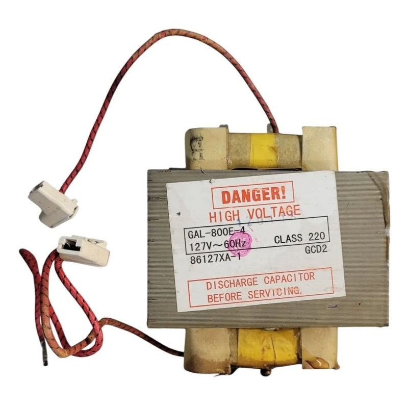 Transformador de Alta Para Microondas Brastemp Consul GAL-800E-4 127v 60hz Class 220 Original