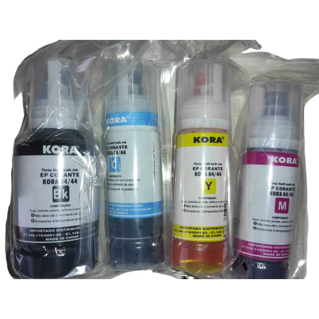 4 Tintas Para Epson L3250 L3150 L3210 L3110 L5190 L5290 Tinta Diversas em Oferta na Shopee