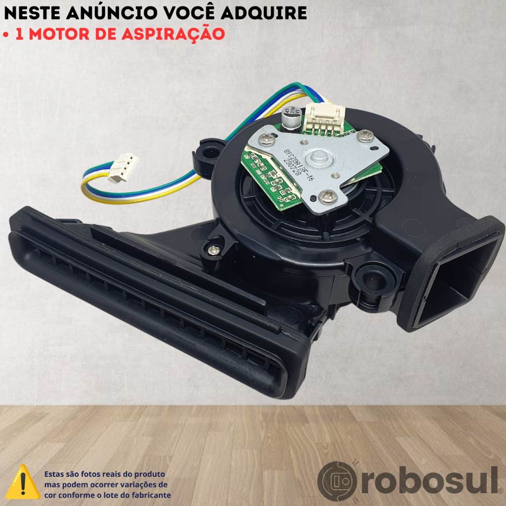 Motor Ventoinha Succção Aspiração para Robo aspirador WAP W400 - FW009264