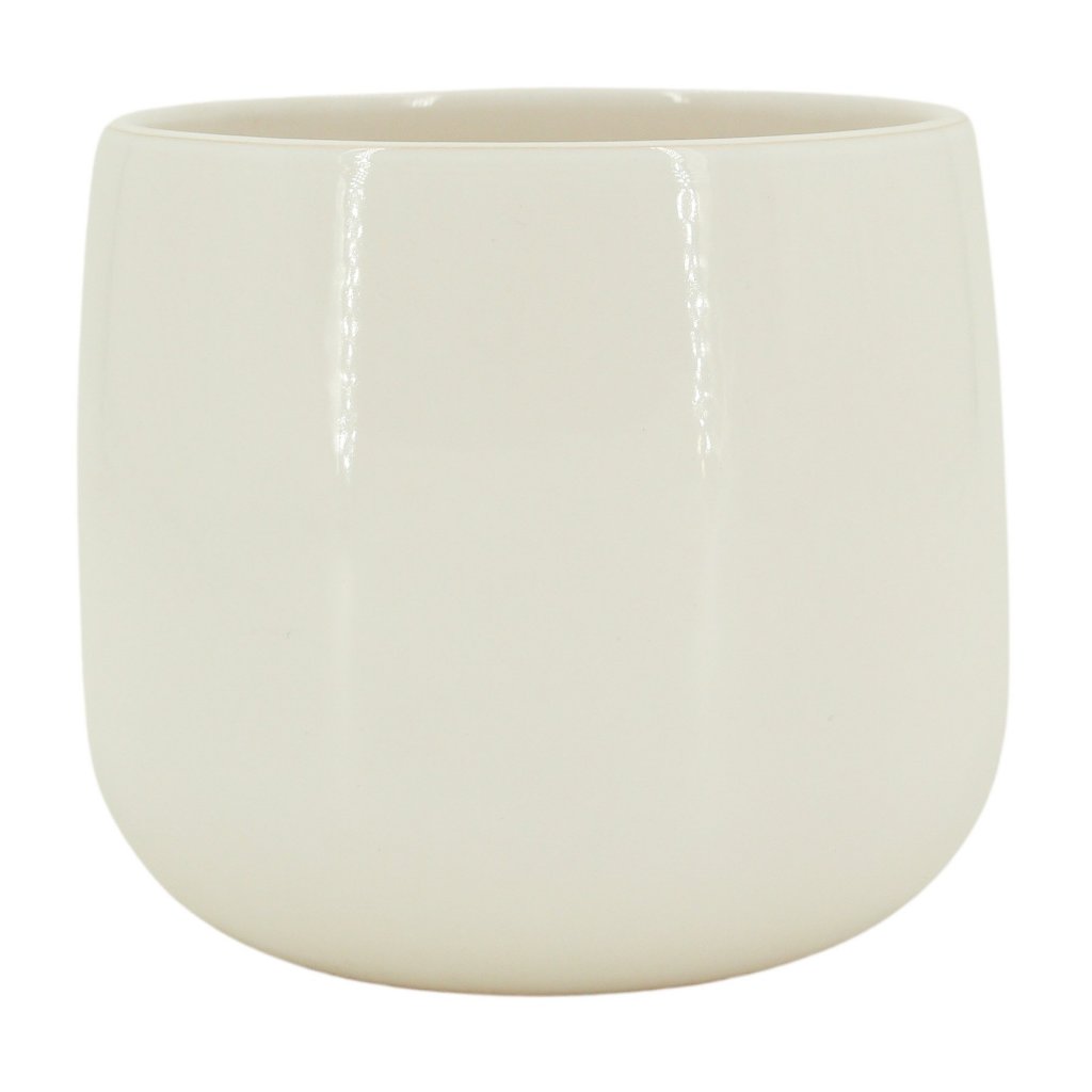Vaso Cachepot Cerâmica Holandês - Bretagne Branco