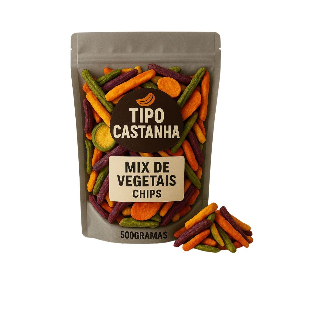 Mix de Vegetais Legumes Chips em Oferta na Shopee