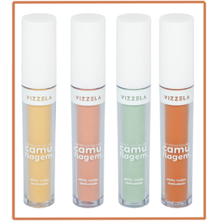 Corretivo de Camuflagem Vizzela para Manchas e Olheiras Pele Perfeita em Oferta na Shopee