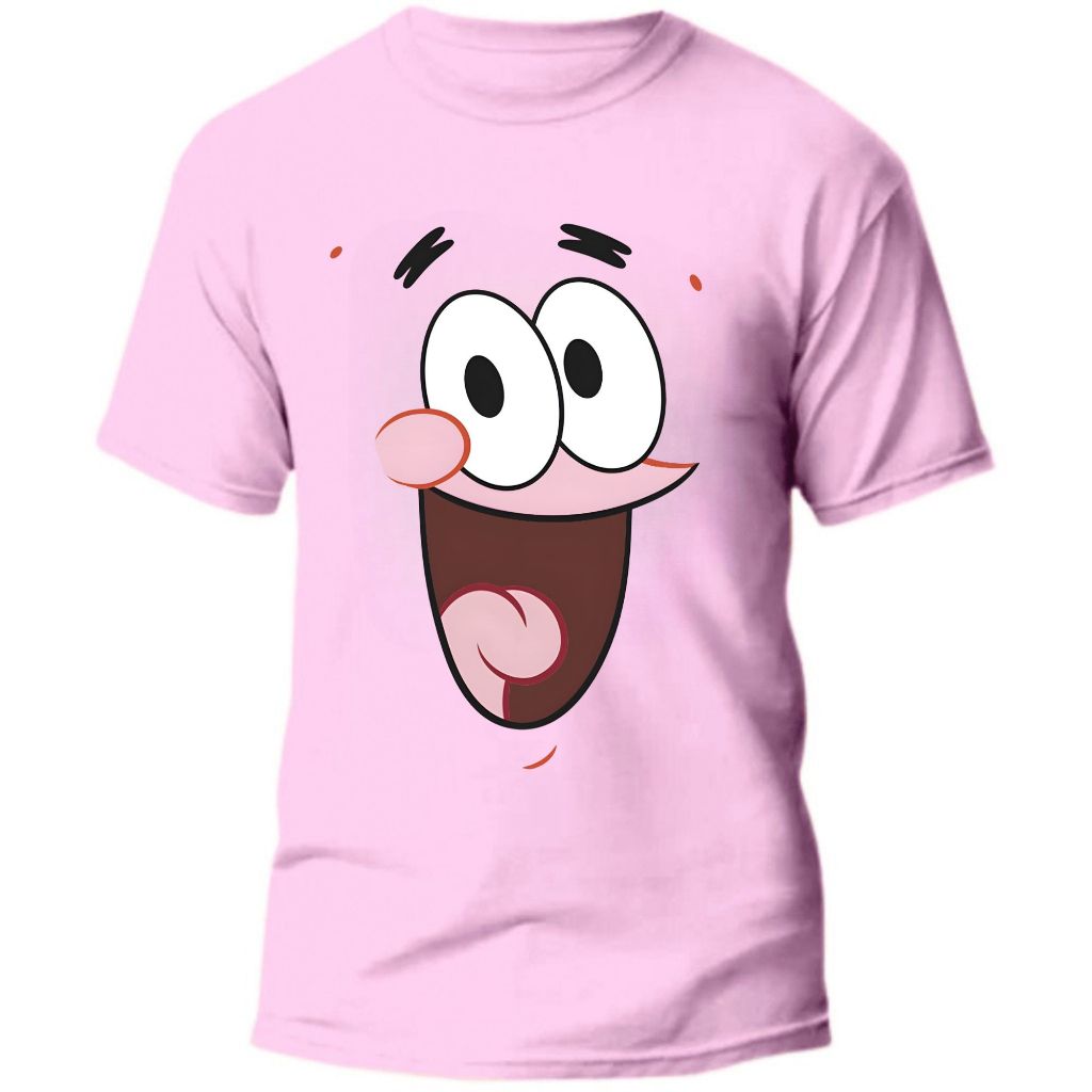 Camiseta Infantil 100% Algodão Bob Esponja Menina Menino Manga Curta em Oferta na Shopee