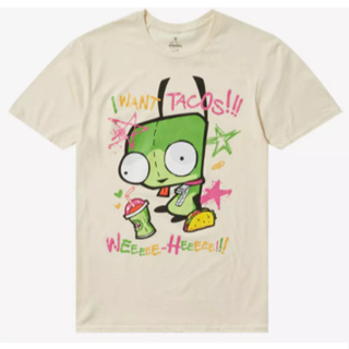 Camiseta Invader Zim GIR  Adulto/Infantil Lançamento Camiseta Em Algodao em Oferta na Shopee