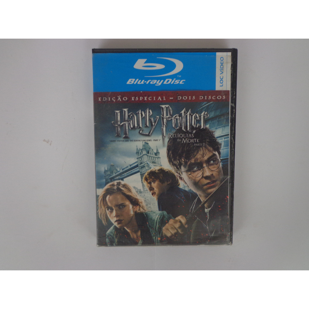 Harry Potter Relíquias Da Morte 1 Blu-ray Original usado - aventura
