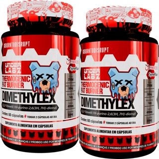 2x Dimethylex 60cáps Termogênico Original Under Labz Promoção em Oferta na Shopee