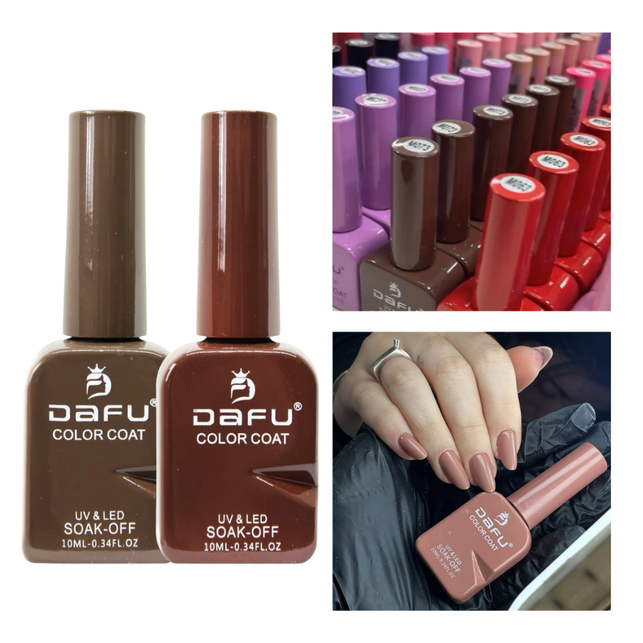 Esmalte em Gel 10ml - Dafu - Secagem UV LED Alta Cobertura Longa Duração Unhas Profissional ANVISA em Oferta na Shopee