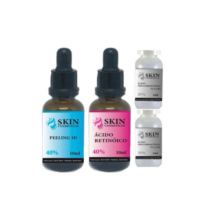 Serum kit 3produtos skin 10ml cada