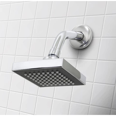 Chuveiro Ducha Articulado Gás E Agua Fria Design Quadrado Moderno Luxo