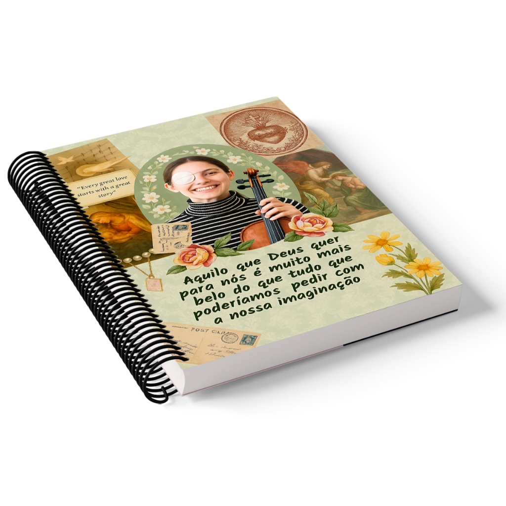 Caderno 1/4 capa dura espiral 96 folhas - CHIARA CORBELLA PETRILLO #3