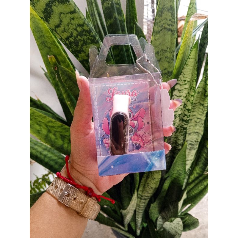 Kit 05/10/15/25 Relógio Digital na Caixinha Acetado Stitch, Lembrancinhas Aniversário Personalizadas.