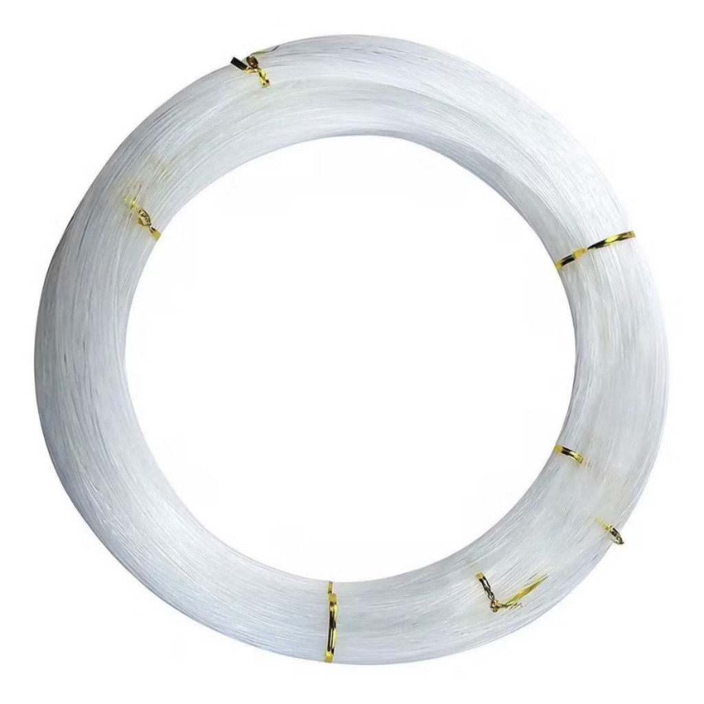 Linha Pesca em Meada 100 Metros Cor Branco 1.0 1.2 1.4 1.6 1.8 2.0 mm Linha Macia e Brilhosa Muito Resistente
