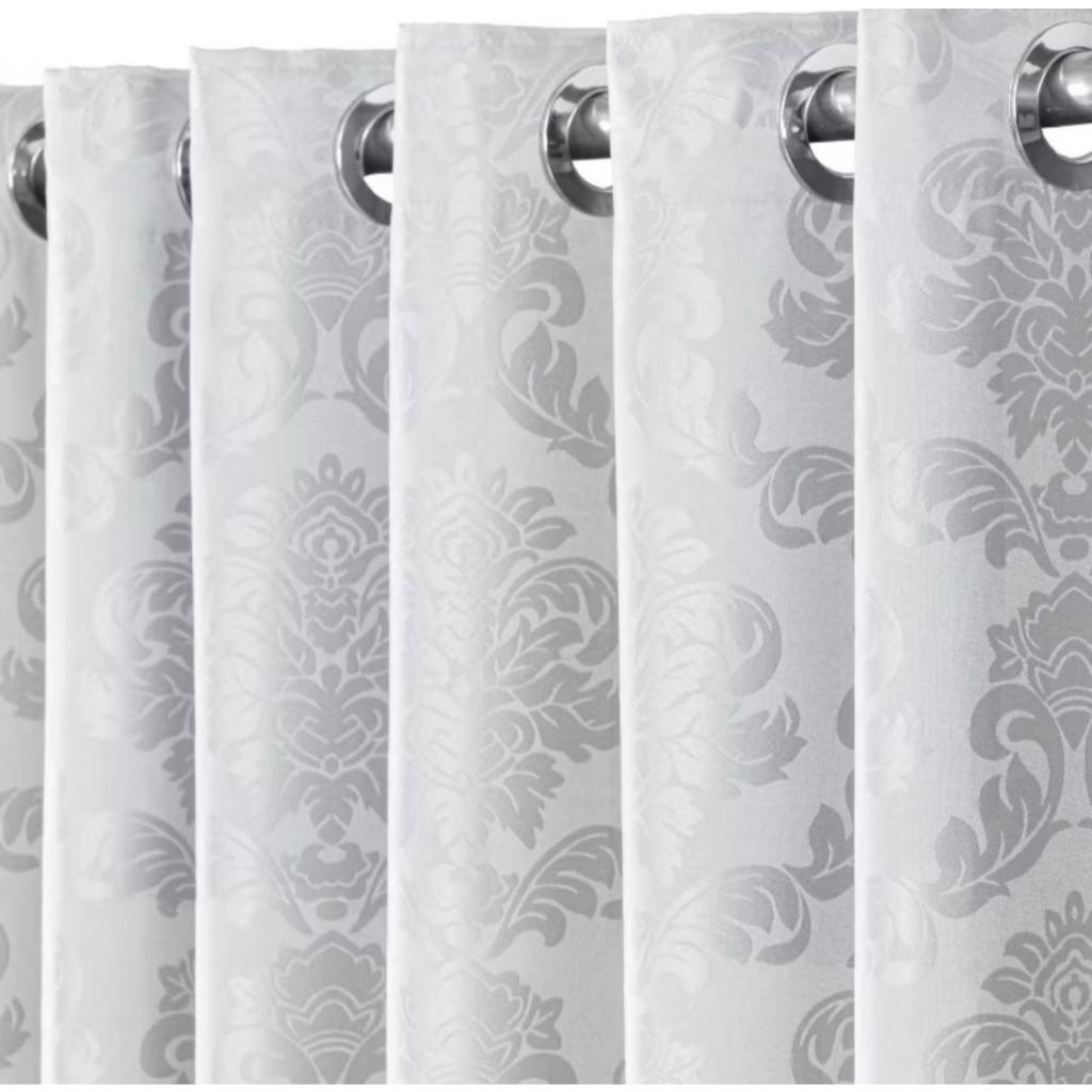 Cortina Jacquard Palha Sala E Quarto 4,00 mts X 2,60mts Tecido Importado em Oferta na Shopee