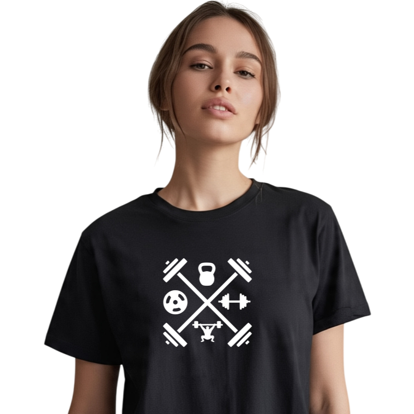 Blusa Acamdemia Musculação Peso Fitness  GYM Confortável