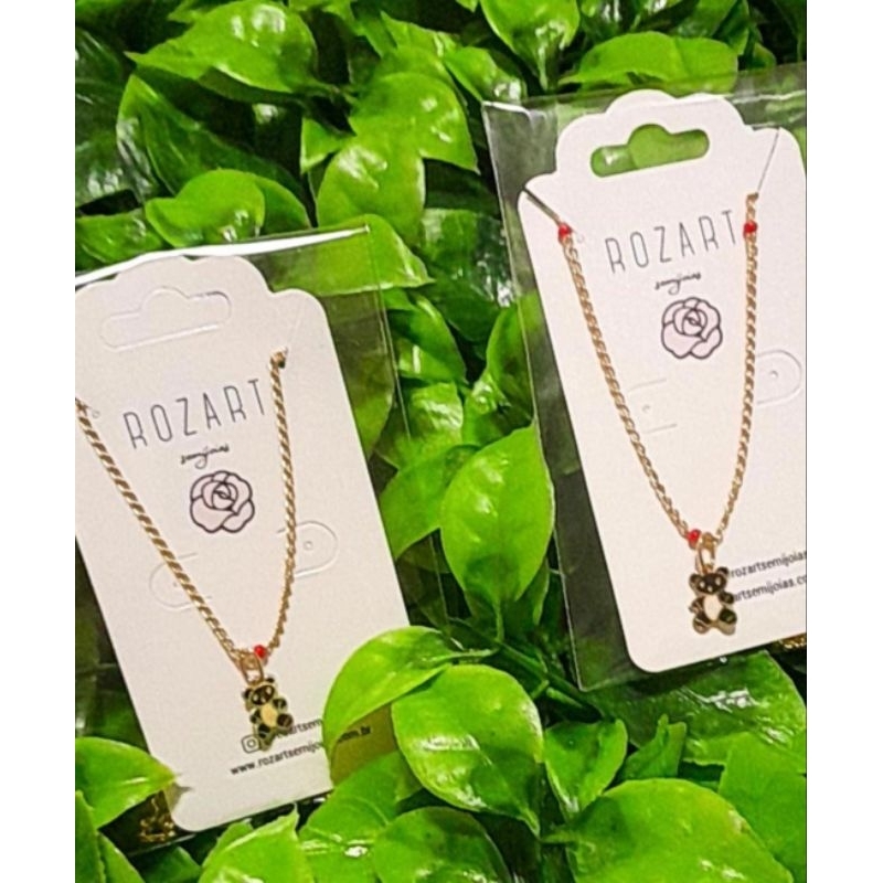 Colar Gargantilha Missanga, colar banhado a ouro 18k, Gargantilha Feminina, semijoia delicada, colar com pingente.