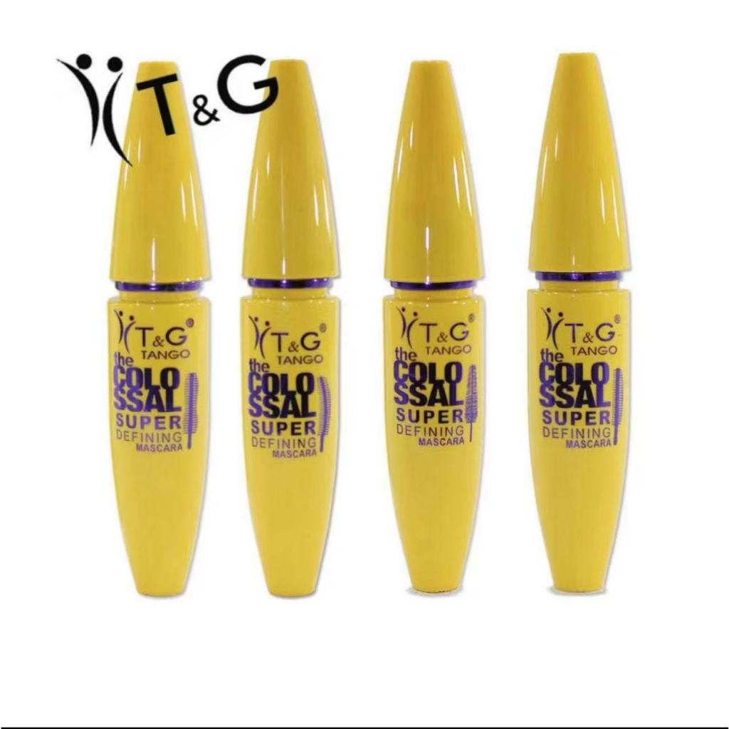 Rímel Máscara de Cílios Colossal/Amarelo T&G Tango PA-6878A em Oferta na Shopee
