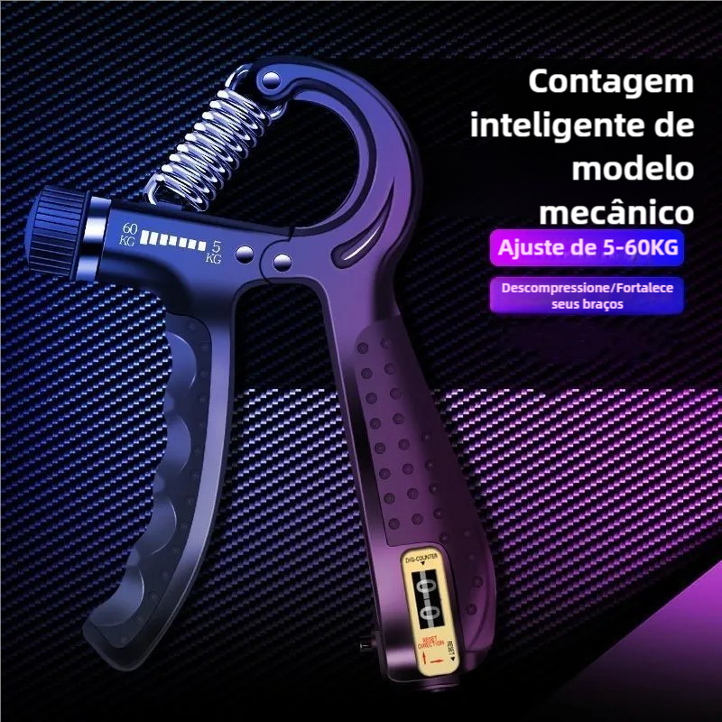 Aderência de mão Hand grip 5-60KG Exercite a força do antebraço e dos dedos